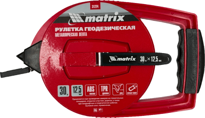 Рулетка геодезическая MATRIX 30м*12,5мм (31224) в Мегионе