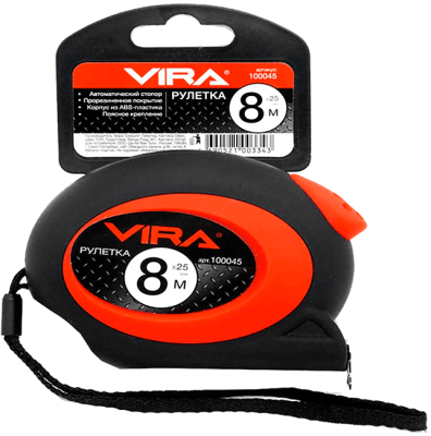 Рулетка  8м *25мм VIRA RAGE (100045) в Мегионе
