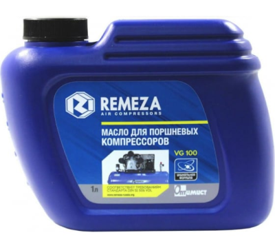 Масло для компрессоров 1л. REMEZA VG100 в Мегионе