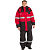 Костюм зимний мужской НОРДМЕН (цв.красный+черный)/IV и особый климат пояс в Мегионе