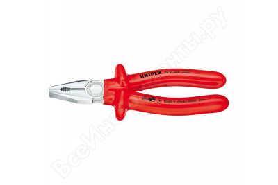 Плоскогубцы 200 мм Knipex (KN-3815200) для механиков в Мегионе
