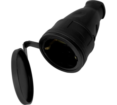 Розетка каучук с/з 16А IP44 250V Атлант (80112) в Мегионе