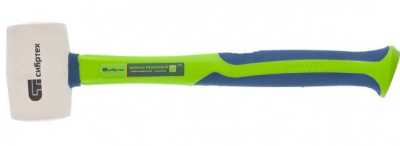 Киянка 450г рез. боек белая Сибртех (11167) в Мегионе