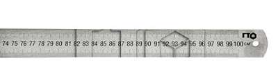 Линейка 1000мм ГТО  металлическая (SR10001) в Мегионе