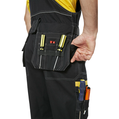 Полукомбинезон летний СТАРТ (тк.смесовая) цв.черный в Мегионе