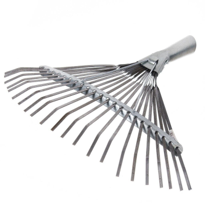 Грабли веерные 22 зубца пластинчатые оцинковка  в Мегионе