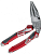 Длинногубцы 200мм NWS комб.изогнутые до 1000В CombiErgo (1406-69-200) в Мегионе