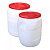 Бочка 35л. пластмассовая . (горловина d 250 мм) (М391) (уп.4) в Мегионе