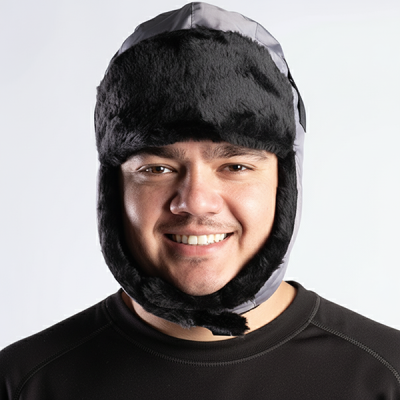 Шапка-ушанка ЕВРО (цв.серый)