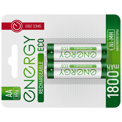 Батарейка Energy Eco Аккумулятор NIMH-1800-HR6/2B (АА) в Мегионе