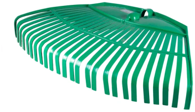 Грабли веерные 26 зубцев пластинчатые пластик. BERCHOUSE мал.без черенка в Мегионе