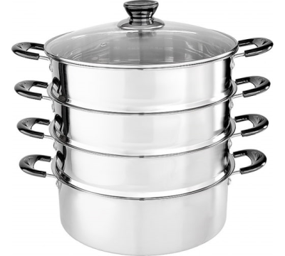 Мантоварка-пароварка нерж.(ВЕ-082),d-24 см. в Мегионе