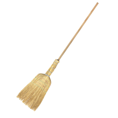 Метла/Веник сорго прошивной ЛЮКС на длинной ручке.(004271) в Мегионе