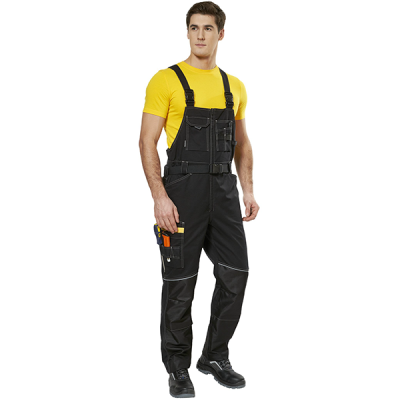 Полукомбинезон летний СТАРТ (тк.смесовая) цв.черный в Мегионе