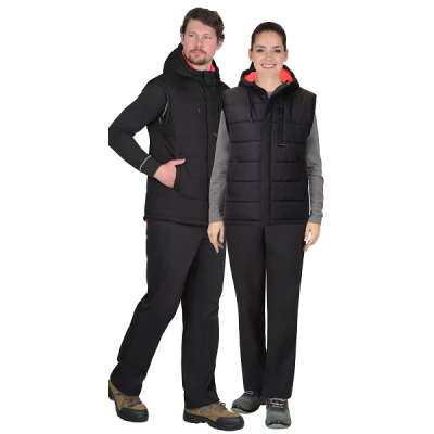 Жилет утепленный СИРИУС-Зодиак (цв.черный) в Мегионе