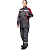 Костюм женский НОРДИКА Люкс (цв.серый+красный+черный) в Мегионе