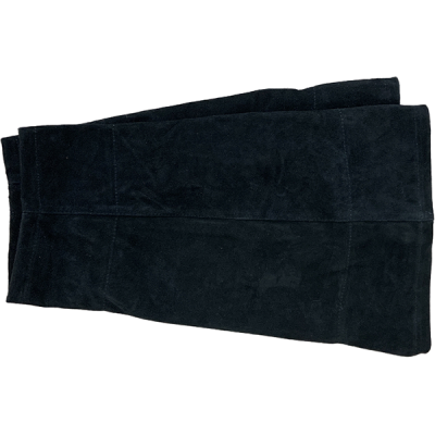 Нарукавники спилковые с молескиновыми напульсниками (тк.спилок) цв.черный в Мегионе