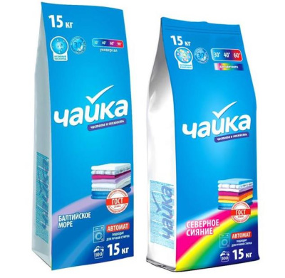 Стиральный порошок Чайка автомат  15кг в Мегионе