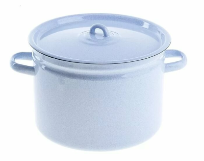 Кастрюля 7,0л. эмал. без рисунка (С-1620)  в Мегионе