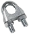 Зажим для стал.канатов оцинкованный №14 DIN741 в Мегионе