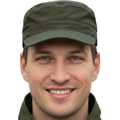 Кепи летнее для охотника (цв.хаки)