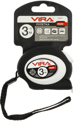 Рулетка  3м*16мм VIRA (100041) с автостопом в Мегионе