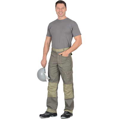 Брюки летние Сириус-ВЕСТ-ВОРК (цв.оливковый) в Мегионе