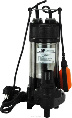 Насос WWQ NB 450 дренажно-канализационный с поплавком. в Мегионе