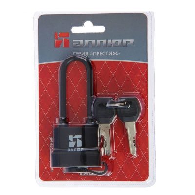 Замок навесной всепогодный ВС1Ч-374ПД АЛЛЮР удлиненная дужка (7830) в Мегионе