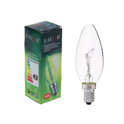 Лампа накаливания ДС 40 Вт. Е14. в Мегионе