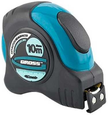 Рулетка  10м*25мм GROSS SCHLAGFEST (31115) в Мегионе