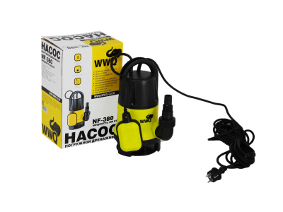 Насос WWQ NF 380 дренажный 35мм, пластик в Мегионе