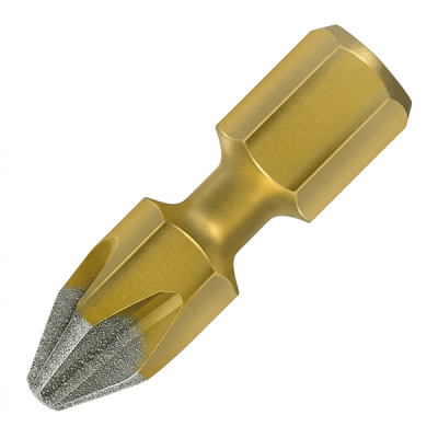 Бита 1/4 Ph2 25мм. WITTE DIAMOND Flex (27972) в Мегионе