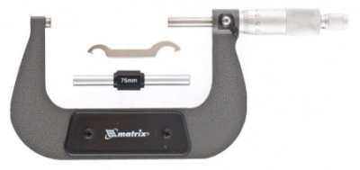 Микрометр механический 75-100мм МATRIX (317005) тест в Мегионе