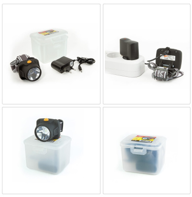 Фонарь налобный аккумул.LН-100А Компакт ЯРКИЙ ЛУЧ в Мегионе