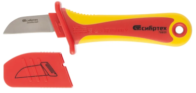 Нож кабельный прямой Сибртех до 1000В (78800) в Мегионе