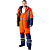 Костюм зимний ХАЙВЭЙ 2кл защиты (тк.смесовая) цв.оранжевый+синий в Мегионе