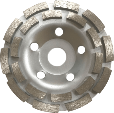 Чашка зачистная алмазная 125*22мм двухрядная Almarez (303212) в Мегионе