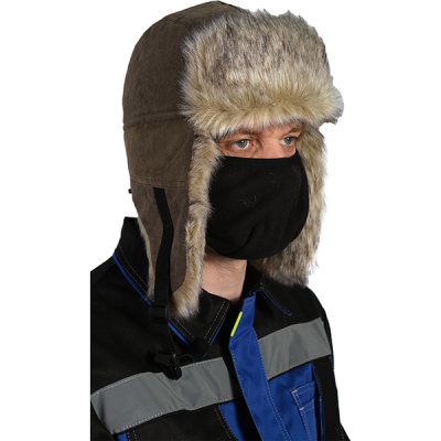 Шапка-ушанка Канада  (цв.хаки)