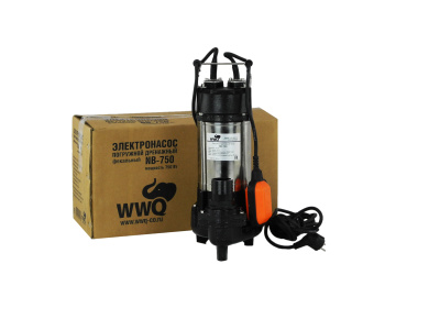 Насос WWQ NB 750 дренажно-канализационный с поплавком. в Мегионе