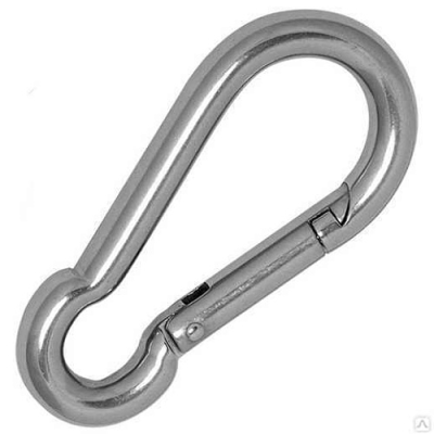 Карабин пожарный оцинк. 7 DIN5299С в Мегионе