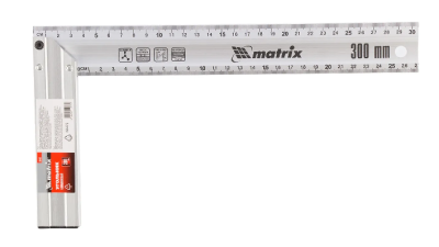 Угольник  300мм алюминиевый литой MATRIX  (32472) в Мегионе
