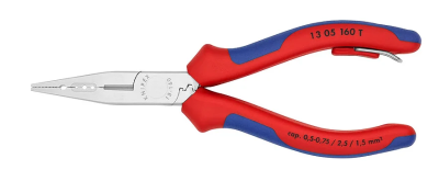 Плоскогубцы 160мм Knipex (KN-1305160T) проушина для страховки в Мегионе