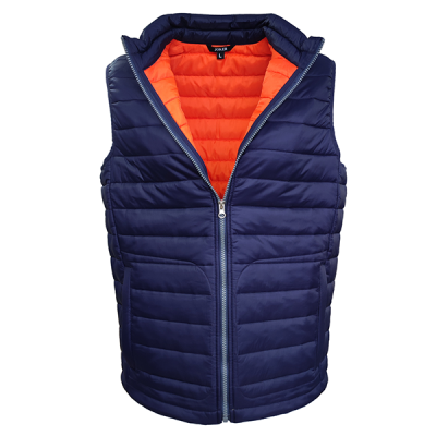 Жилет утепленный арт. J-01 (цв.синий+оранжевый) в Мегионе