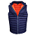 Жилет утепленный арт. J-01 (цв.синий+оранжевый) в Мегионе