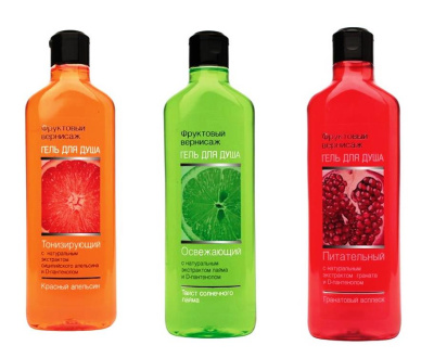 Гель для душа Фруктовый вернисаж 420мл  в Мегионе