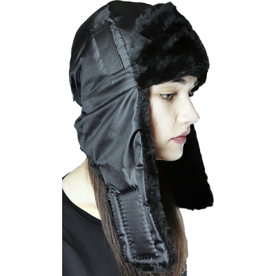 Шапка-ушанка ЕВРО (цв.черный)