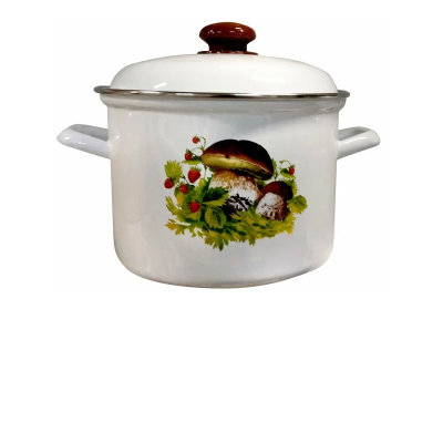 Кастрюля 6,0л. эмал. с рисунком (С1618АП2/4) в Мегионе