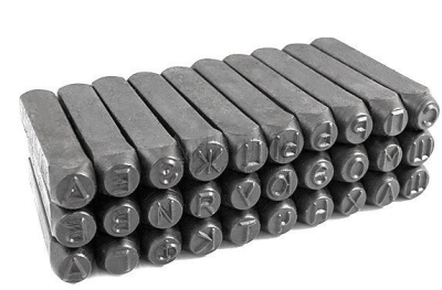 Клейма стальные буквенные №10 SITOMO УЦЕНЕННЫЕ в Мегионе