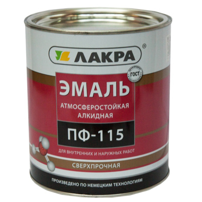 Эмаль ПФ-115 синяя (применение наружное) Лакра глянец 2,8кг в Мегионе